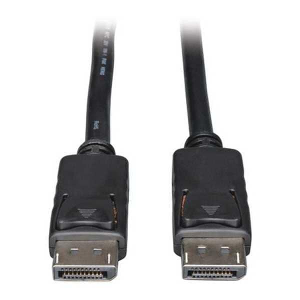 DisplayPort Cable, Latches, 4Kx2K, M/M, 6ft