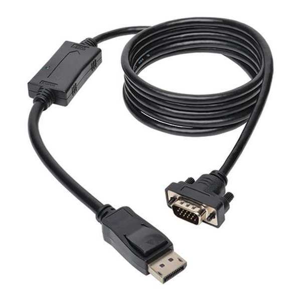 DPort Cable, VGA, Adapter, M/M, 3ft