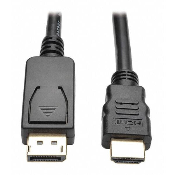 DisplayPort Cable, 1.2, HD, Adapter, M/M, 6ft