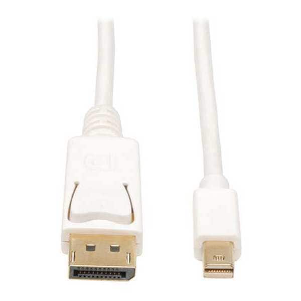 Mini DisplayPort Cable, DP, M/M, 6ft