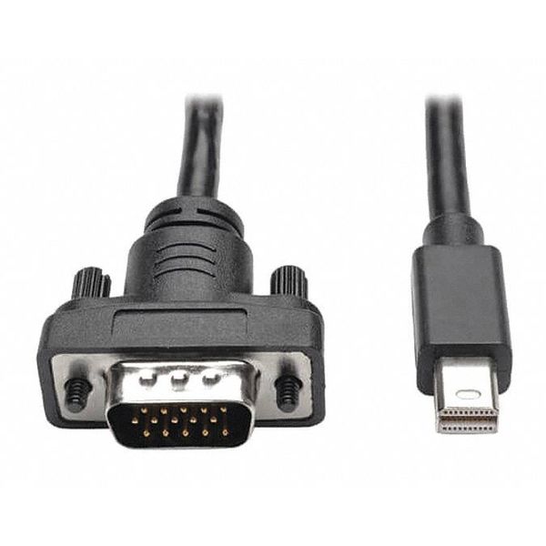 Mini DPort Cable, VGA, Adapter, M/M, 3ft