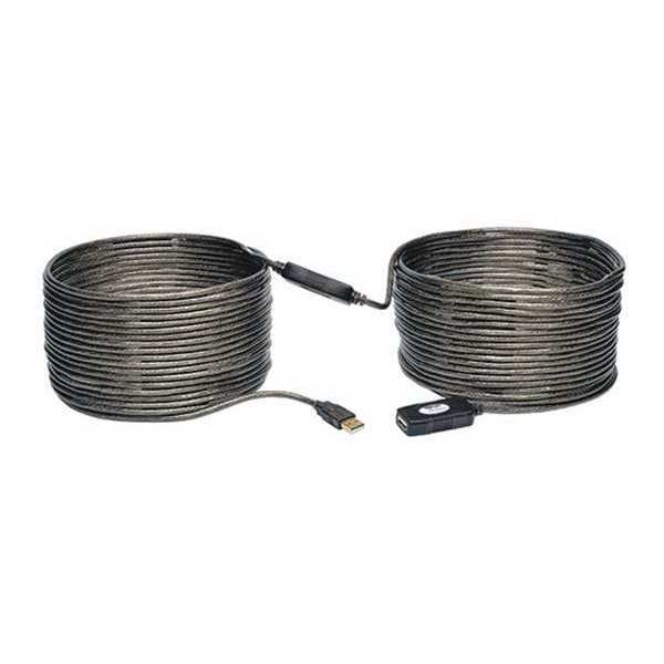 USB 2.0 Cable, Active Repeater, M/F, 20m
