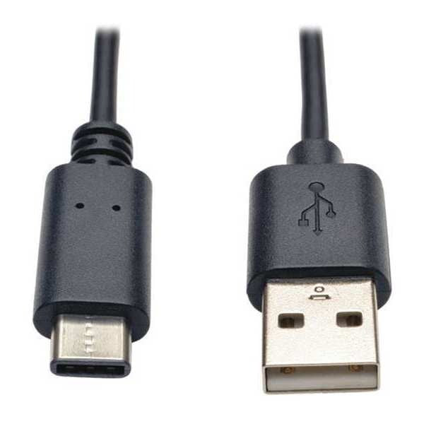 USB 2.0 Cable, Hi-Speed, Type A-C, M/M, 6ft