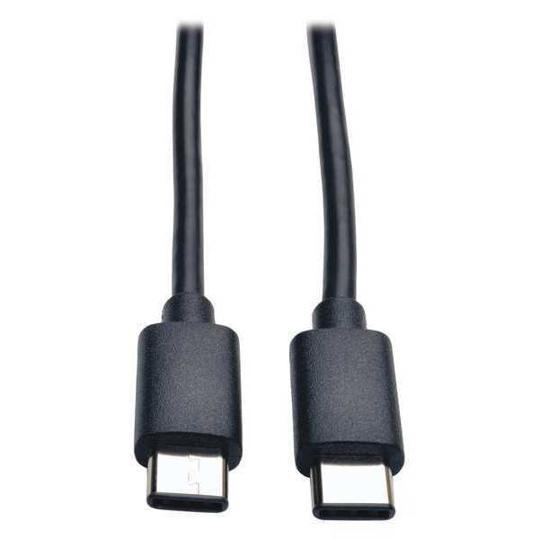 USB 2.0 Cable, Hi-Speed, Type C-C, M/M, 6ft