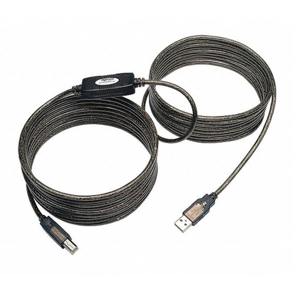 USB 2.0 Cable, A/B Repeater, M/M, 25