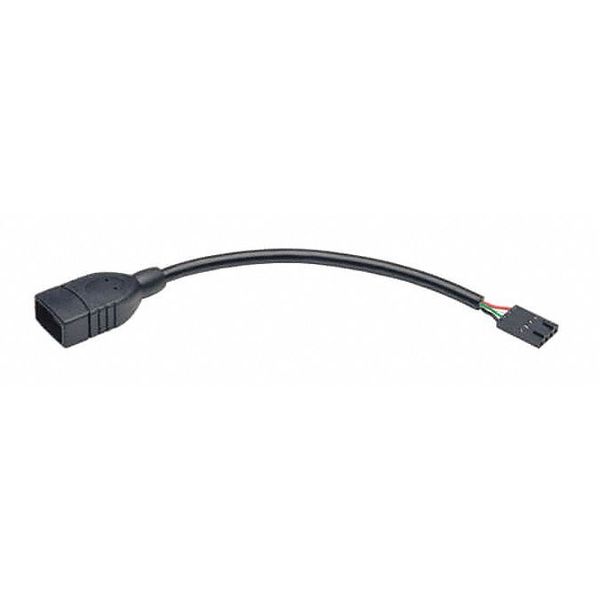 USB 2.0 Cable, USB Female, 4-Pin IDC, 6
