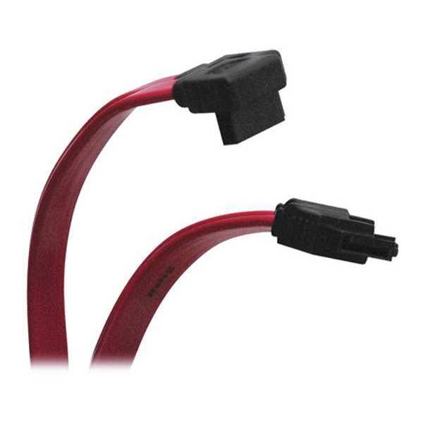 Serial ATA Cable, RA, 7Pin/7Pin, 12