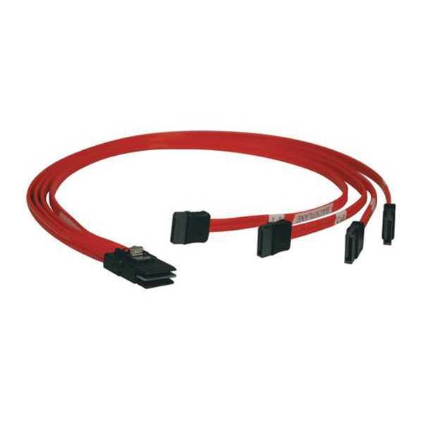 Internal SAS Cable, Mini-SAS, 4xSatA, 18