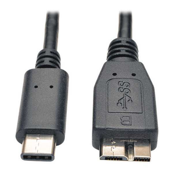 USB 3.1 Gen 1 Cable, Type-C, M/M, 3ft