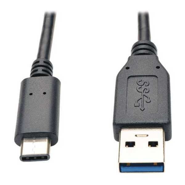 USB 3.1 Gen 1 Cable, Type C/A, M/M, 3ft