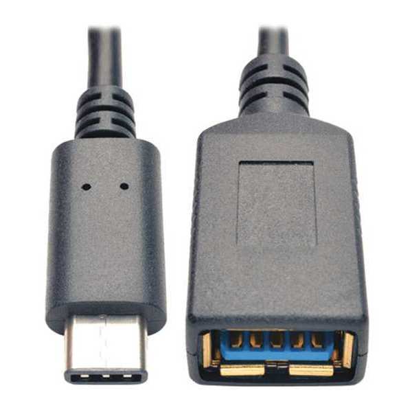 USB 3.1 Gen 1 Cable, Type C/A, M/F, 6
