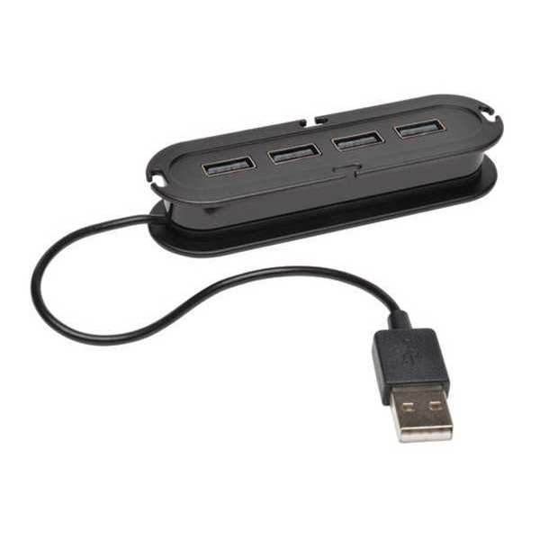 USB 2.0 Hub, Hi-Speed, 4-Port, Adapter