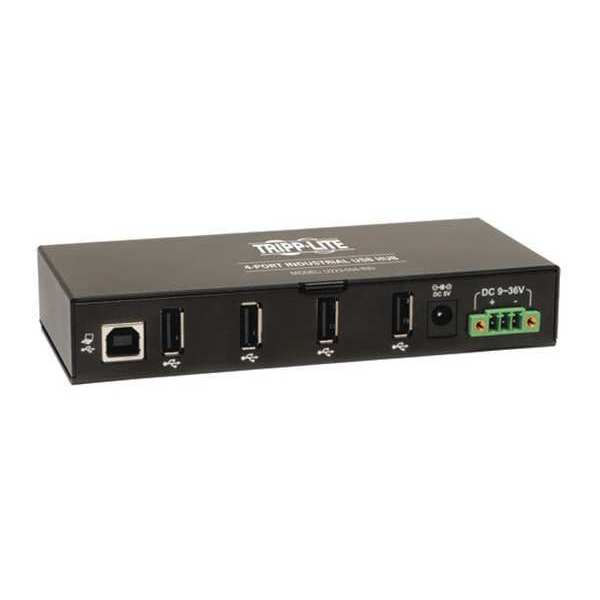 USB 2.0 Hub, Hi-Speed, 4-Port, Rugged, Mount