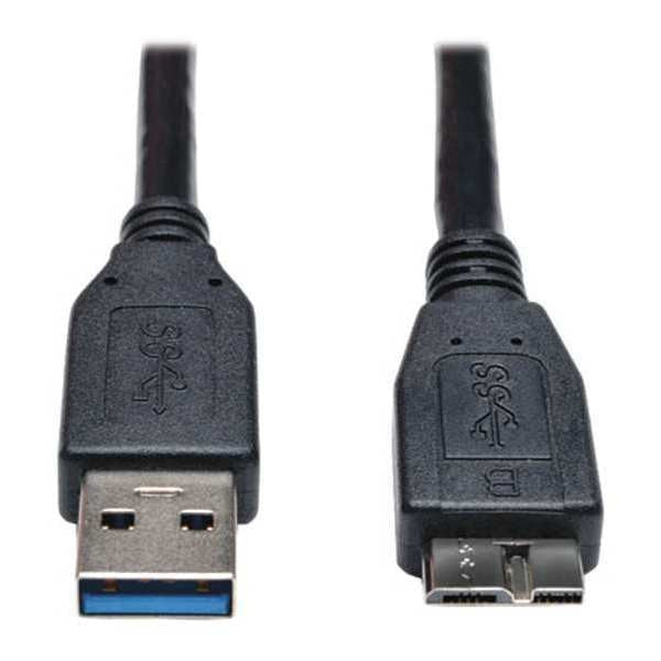 USB Cable, SuperSpeed, A, Micro-B, 10pc, 1ft