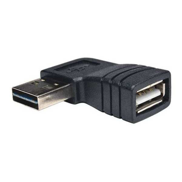 USB Reversible 2.0 Cable, A to RA-B, M/F