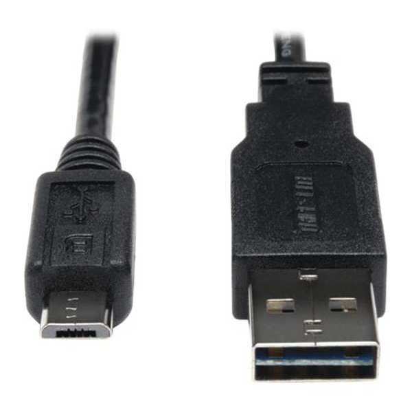 USB Reversible 2.0 Cable, 5Pin, 10pc, 1ft
