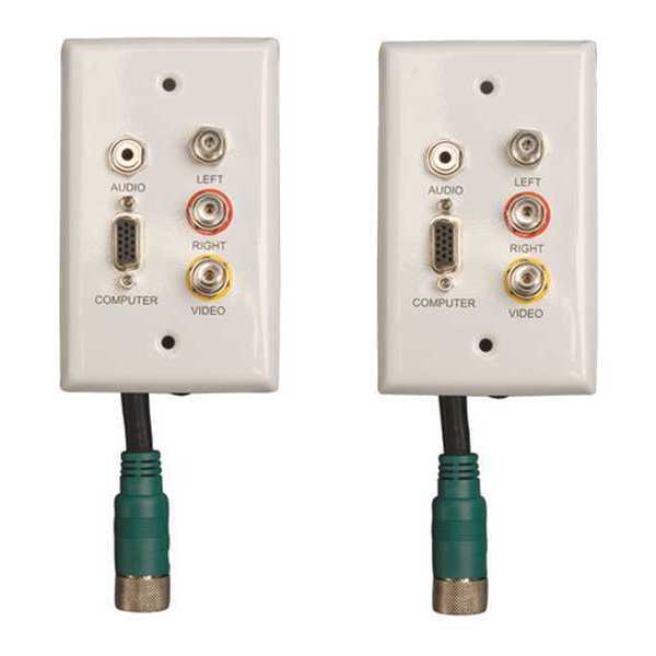 Easy Pull Connector, RCA, VGA, F/F, 3.5mm