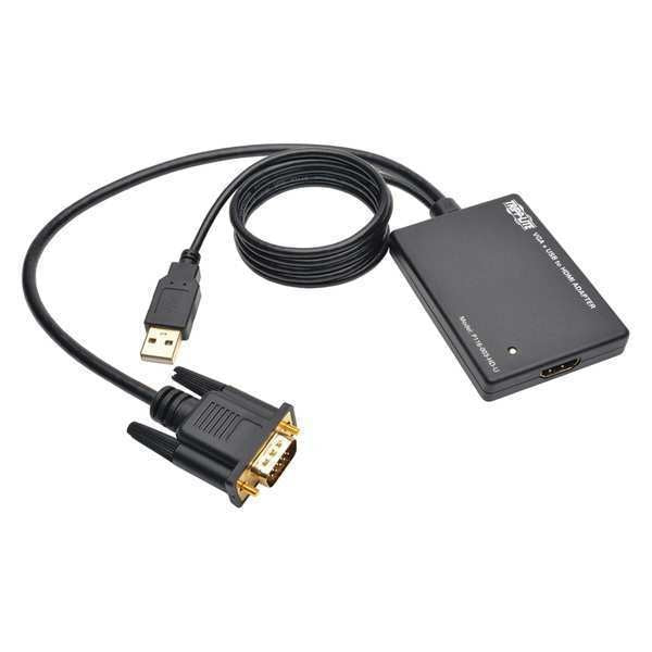 VGA to HDMI, Converter/Adapter, USB, Audio
