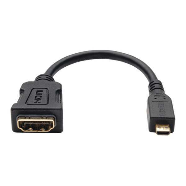 Adapter, Micro HDMI, HDMI, Type D, M/F, 6