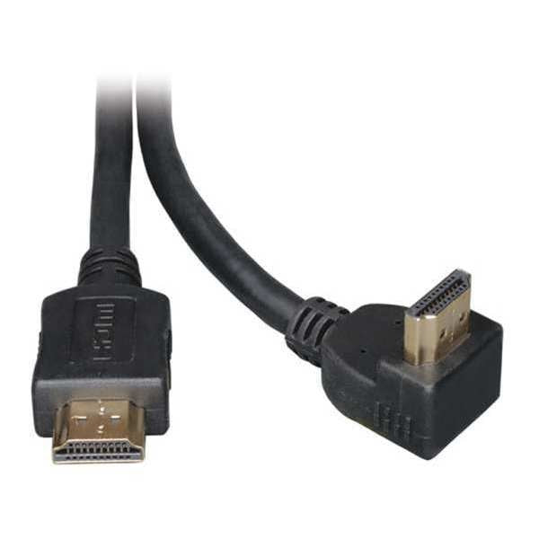 HDMI Cable, Hi Speed, RA, M/M, M/M, 6ft