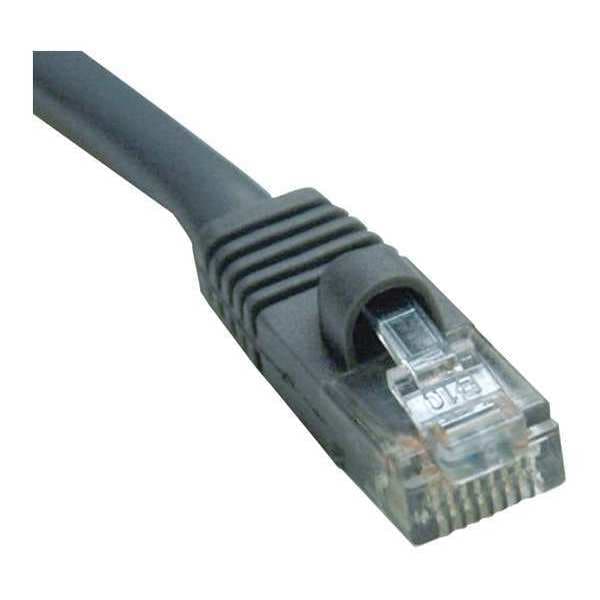 Cat5e Cable, Outdoor, Molded, Gray, 50ft