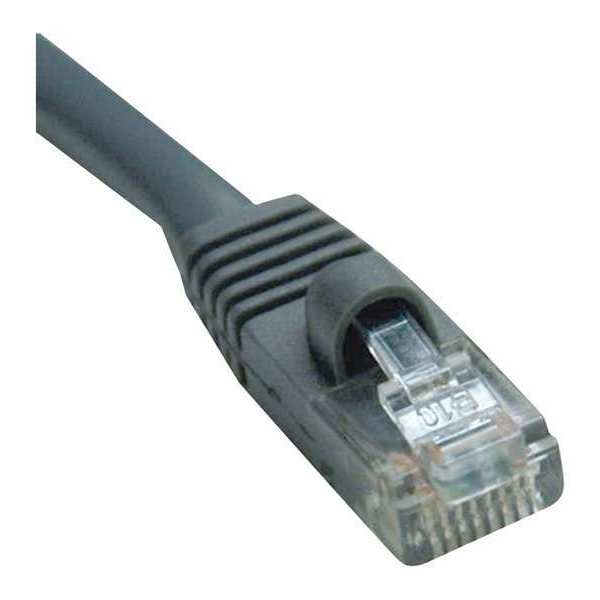 Cat5e Cable, Outdoor, Molded, Gray, 150ft
