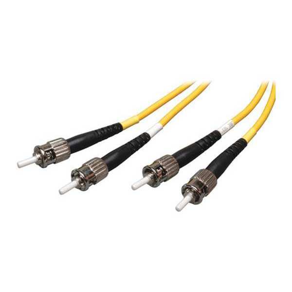 Fiber Optic Cable, Dplx, SMF, 8.3, ST/ST, 1m