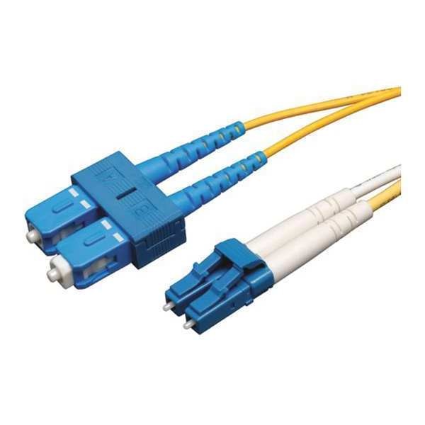 Fiber Optic Cable, Dplx, SMF, 8.3, LC/SC, 10m