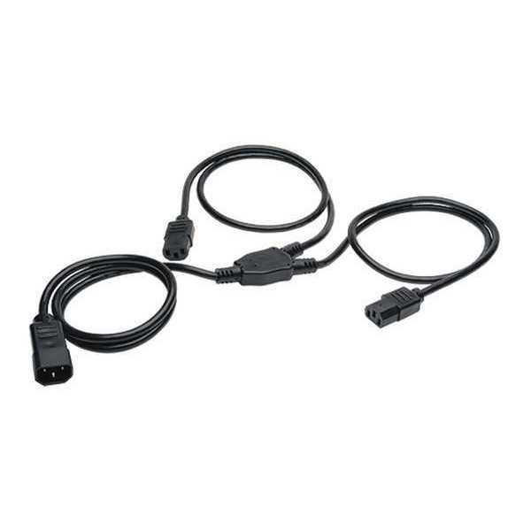 Power Cord, C14 to C13, 10A, 18AWG, 6ft