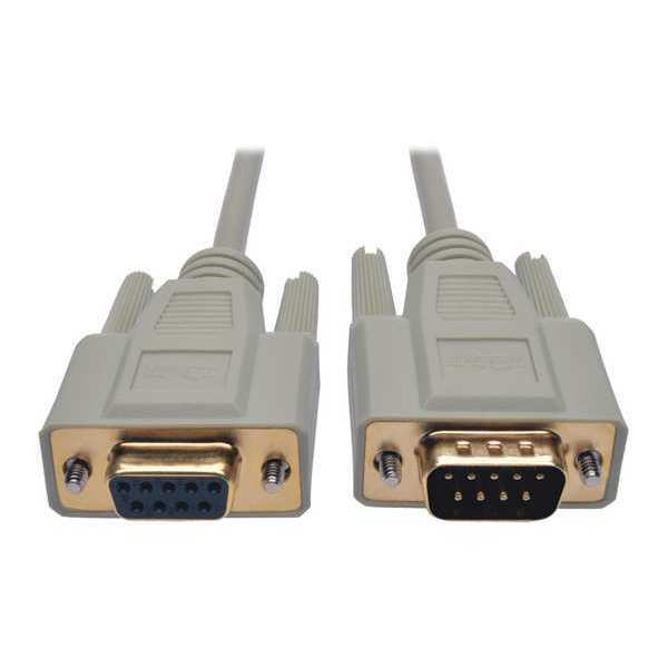 Serial Cable, Straight Thru, DB9 M/F, 6ft
