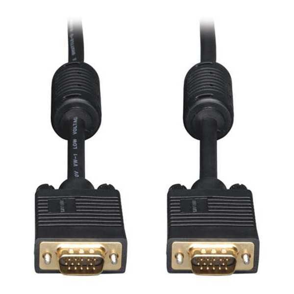 Coax Cable, VGA, HD15 M/M, Monitor, RGB, 20ft