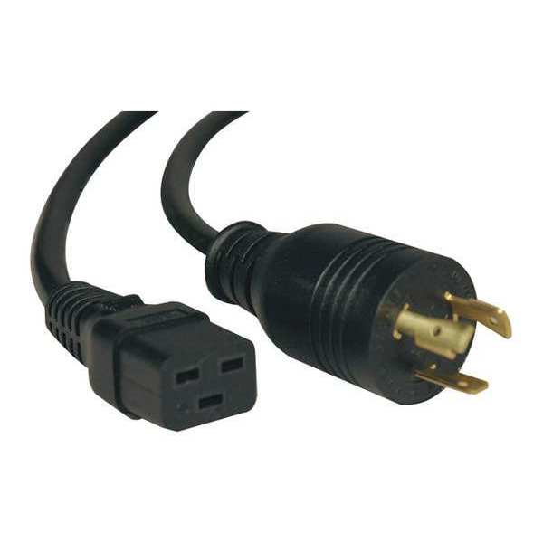 Power Cord, HD, C19, L5-20P, 20A, 12AWG, 10ft