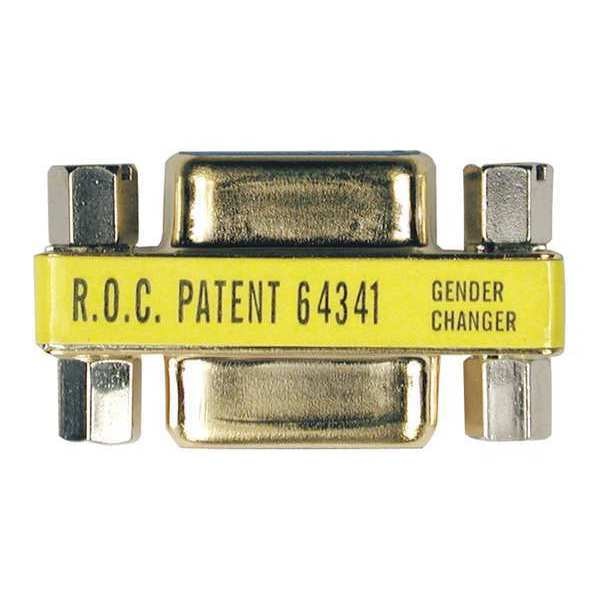 Gender Changer, Compact, DB9, Coupler, F/F