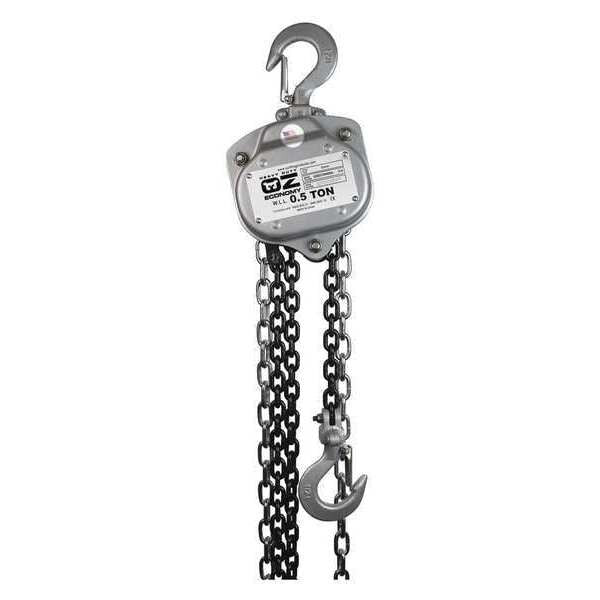 Chain Hoist, 1000 lb., 20ft. Load Chain