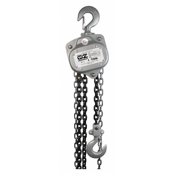 Chain Hoist, 2000 lb., 20ft. Load Chain