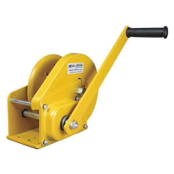 Hand Winch, 1500 lb., Carbon Steel