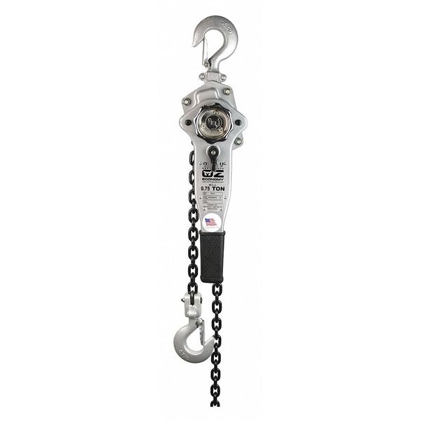 Lever Hoist, 1500 lb., 5ft. Load Chain, 1500 lb. Load Capacity, 5 ft Hoist Lift