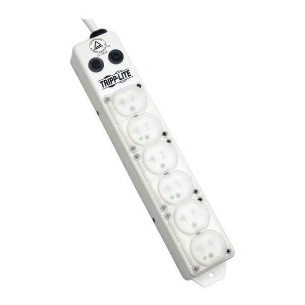 Outlet Strip, 7 ft. Cord L, 2-15/64