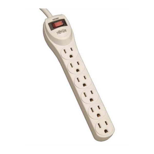 Power Strip, 6-Outlet, Industrial, 4ft cord