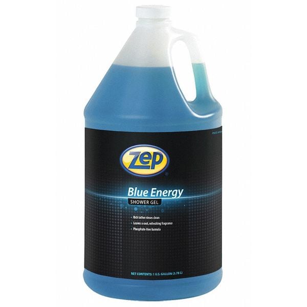 Blue Energy Shower Gel, 1 gal., PK4