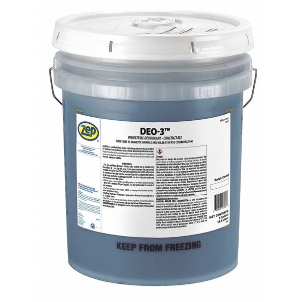 Deo 3, Industrial Deodorant, 5 gal.