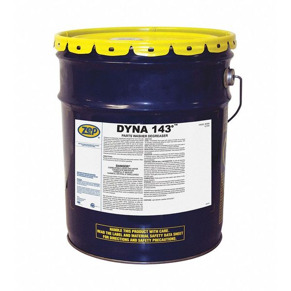 Parts Washer Cleaner, Pail, 5 gal, Solvent, Dirt/Grease/Oil, 40Â°F