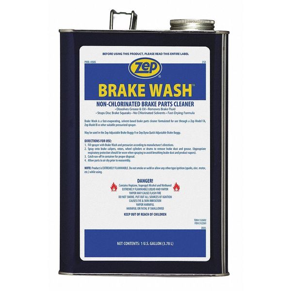 Brake Wash, 1 gal., PK4