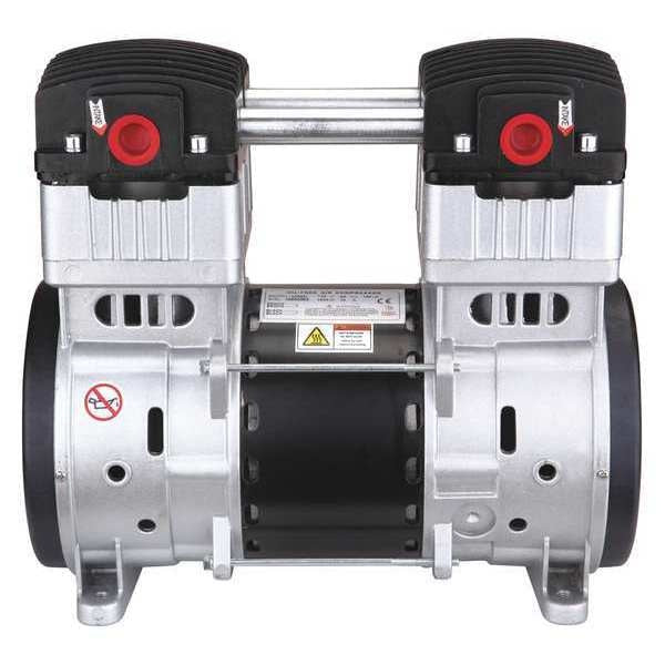 Ultra Quiet Air Compressor Motor 2-HP 110V Only 70 dB