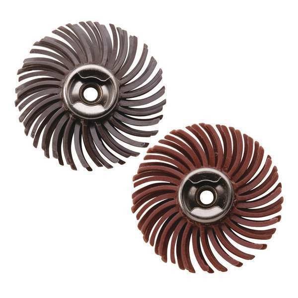 Fine/Coarse Detail Abrasive Brush, PK2