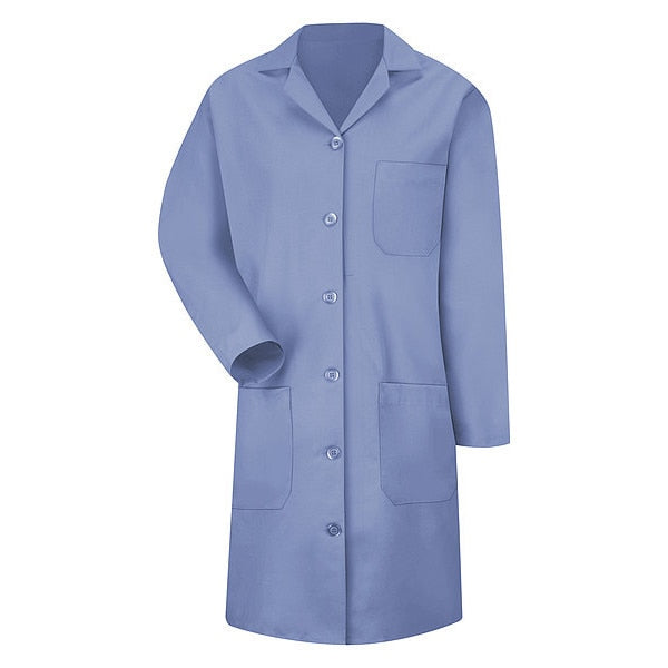 Wmns Lt Blue Lab Coat 80/20