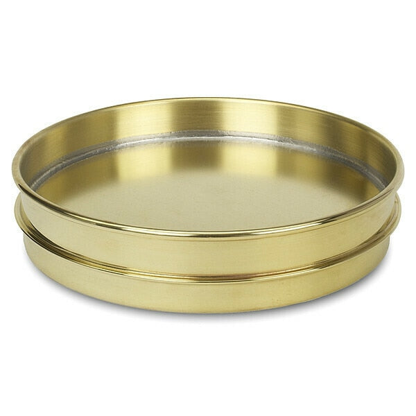 Pan, Brass, 8 In, Half Ht, Extended Rim