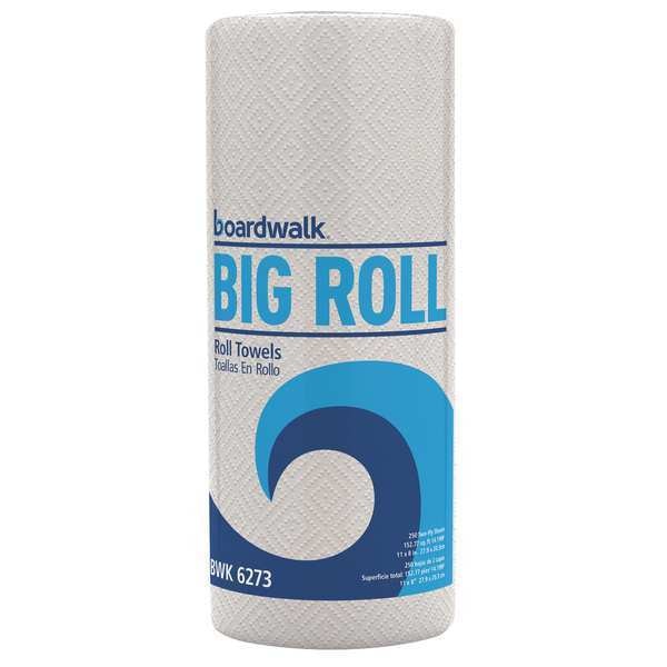 Perforated Roll Household Perforated Paper Towel Rolls, 2, 250, White, 12 PK