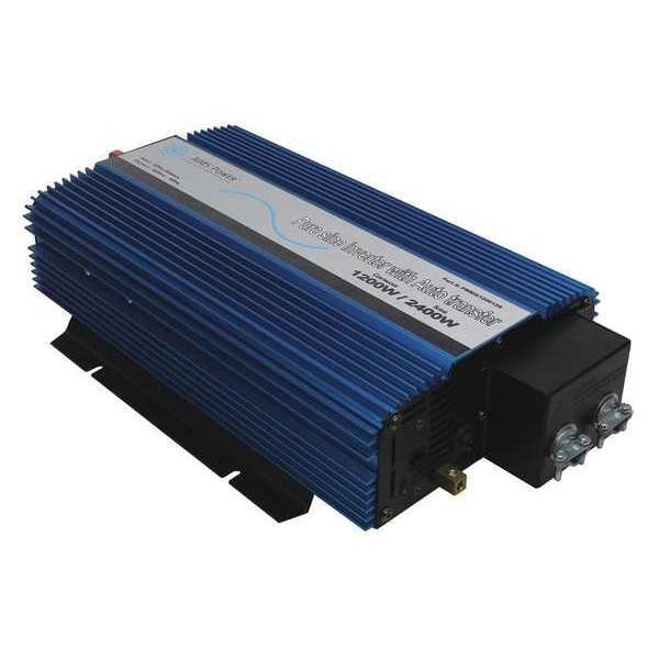 Inverter with Transfer Switch, Pure Sine Wave Form, 1200W Nominal Output, 120V AC Output Voltage