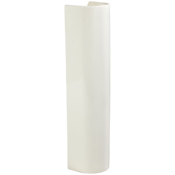 Pedestal Leg, For Boulevard Sink, White